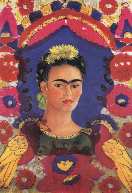 Frida Kahlo Self-Portrait the Frame China oil painting art